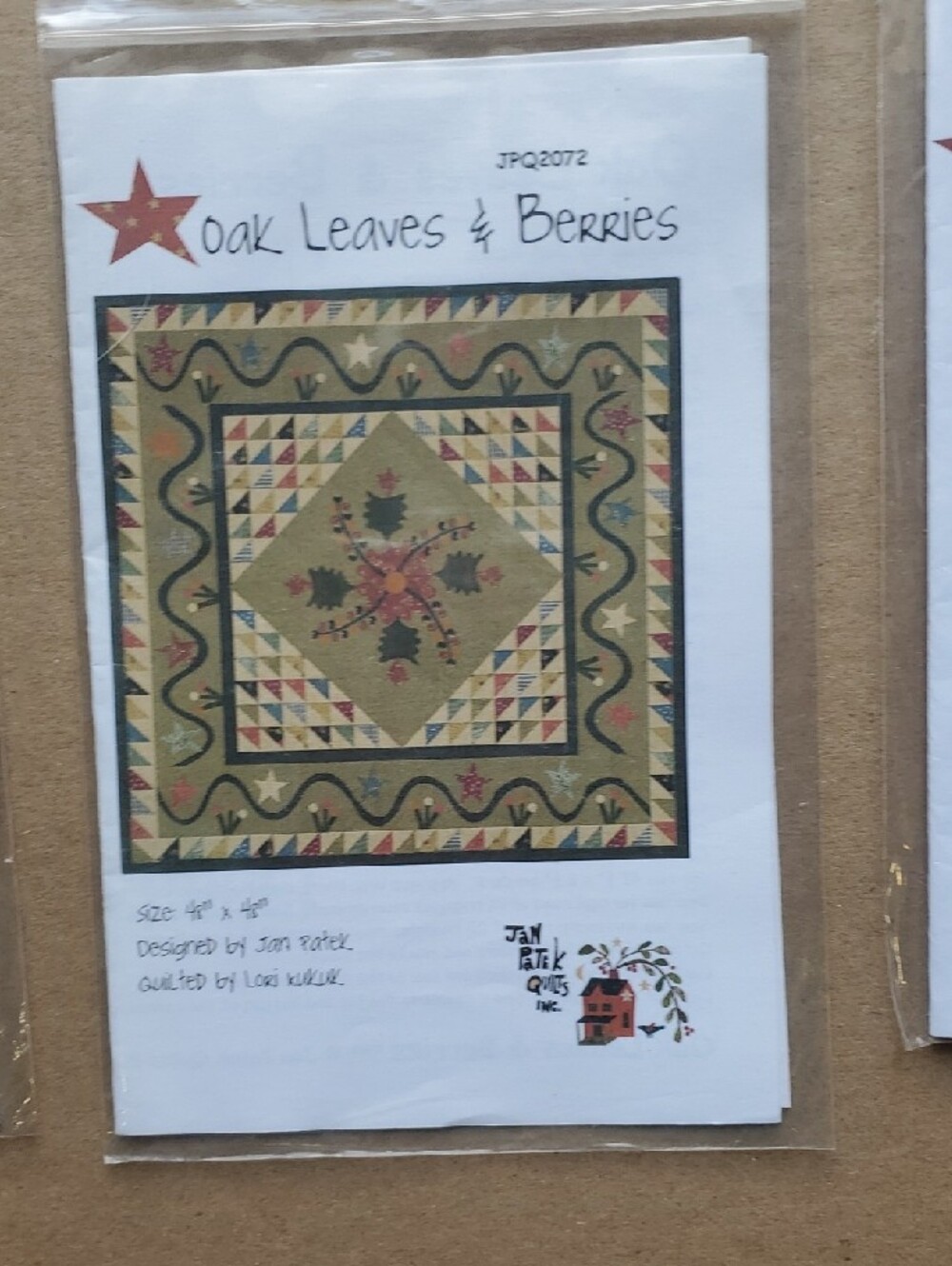 Assorted Quilt Pattern Pack - Folk Art Holiday & Seasonal Panels - Picture 7 of 8
